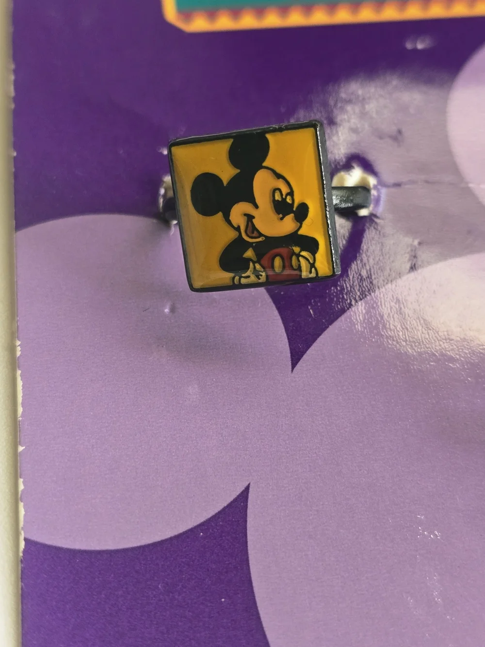 Vintage Disney Minnie Mouse Ring Duo Mickey’s Stuff for Kids NOS